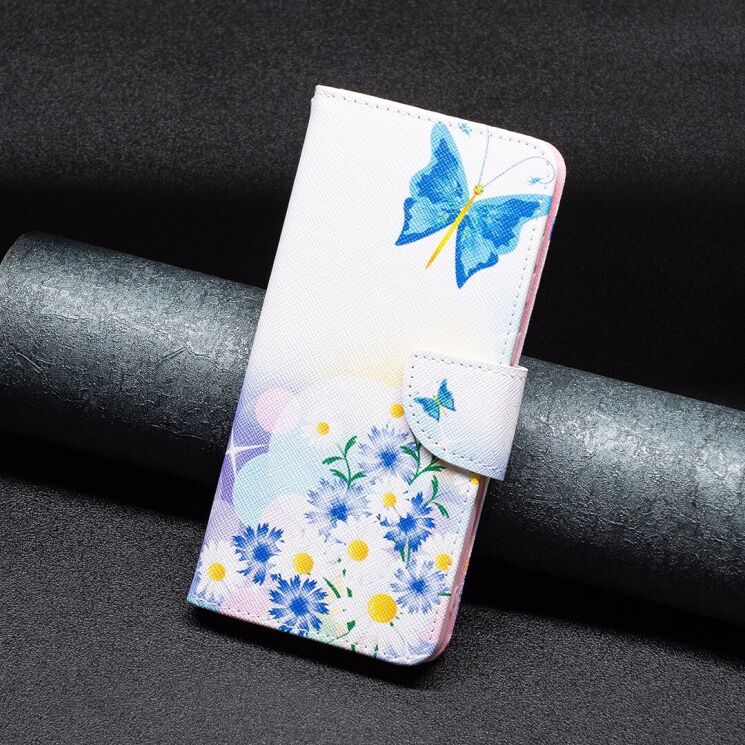Чехол-книжка Deexe Color Wallet для Infinix Hot 11s NFC (X6812B) - Flower Butterfly: фото 4 из 7