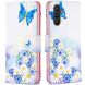 Чехол-книжка Deexe Color Wallet для Samsung Galaxy A24 (A245) - Butterfly and Flowers (322323J). Фото 1 из 7
