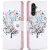Чехол-книжка Deexe Color Wallet для Samsung Galaxy A56 (A566) - Flower Tree: фото 1 из 7