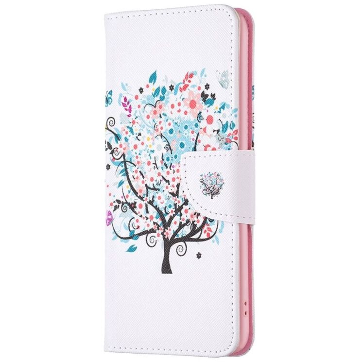 Чехол-книжка Deexe Color Wallet для Samsung Galaxy A56 (A566) - Flower Tree: фото 2 из 7
