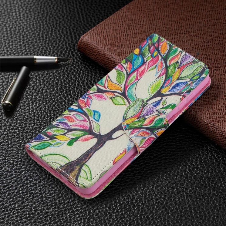 Чохол-книжка Deexe Color Wallet для Samsung Galaxy S21 (G991) - Life Tree: фото 5 з 9