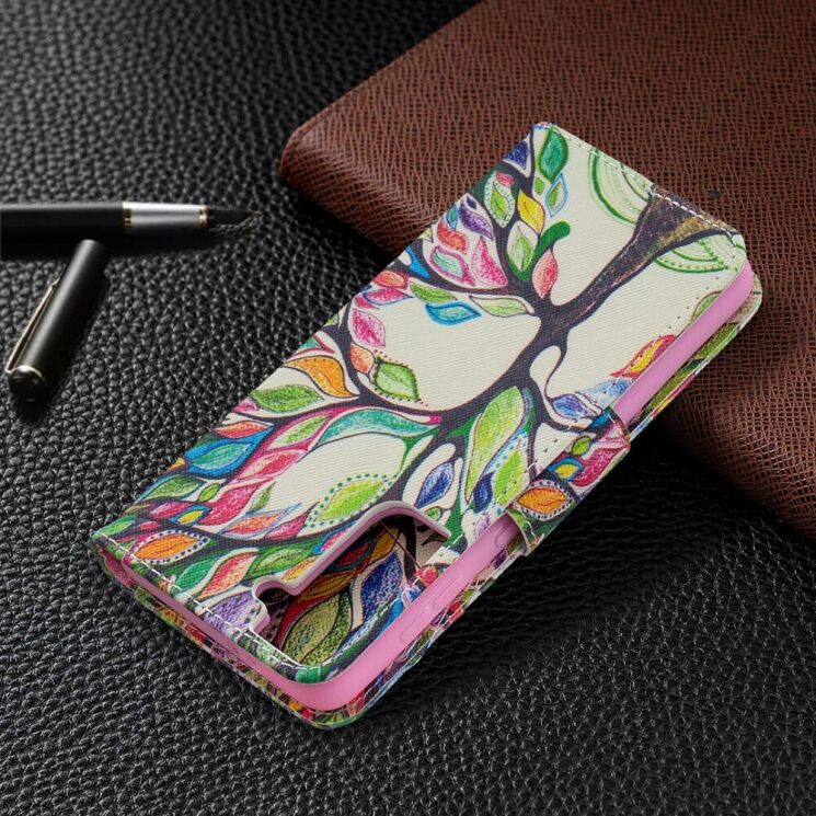 Чохол-книжка Deexe Color Wallet для Samsung Galaxy S21 (G991) - Life Tree: фото 6 з 9