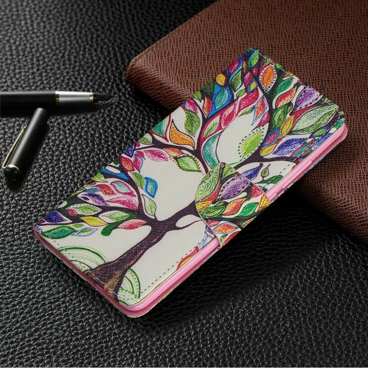 Чехол-книжка Deexe Color Wallet для Xiaomi Mi 9T / Mi 9T Pro / Redmi K20 / Redmi K20 Pro - Colorized Tree: фото 7 из 9