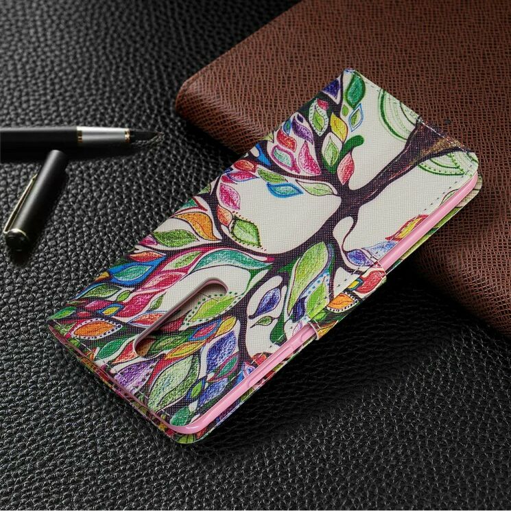 Чехол-книжка Deexe Color Wallet для Xiaomi Mi 9T / Mi 9T Pro / Redmi K20 / Redmi K20 Pro - Colorized Tree: фото 8 из 9