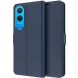 Чехол-книжка Deexe Faro Wallet для OnePlus Nord CE 4 Lite - Blue (382309L). Фото 1 из 7