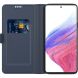 Чехол-книжка Deexe Faro Wallet для Samsung Galaxy S26 FE - Blue (412709L). Фото 2 из 7