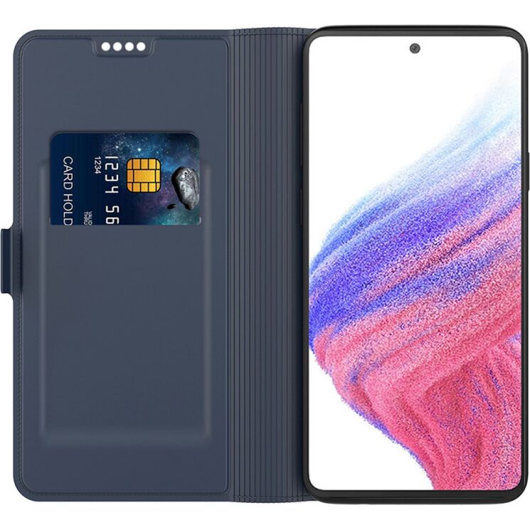 Чехол-книжка Deexe Faro Wallet для Samsung Galaxy S26 FE - Blue (412709L) Чехол-книжка Deexe Faro Wallet для Samsung Galaxy S26 FE - Blue: фото 2 из 7