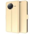 Чехол-книжка Deexe Faro Wallet для Xiaomi Poco F7 Ultra - Gold (378718F)