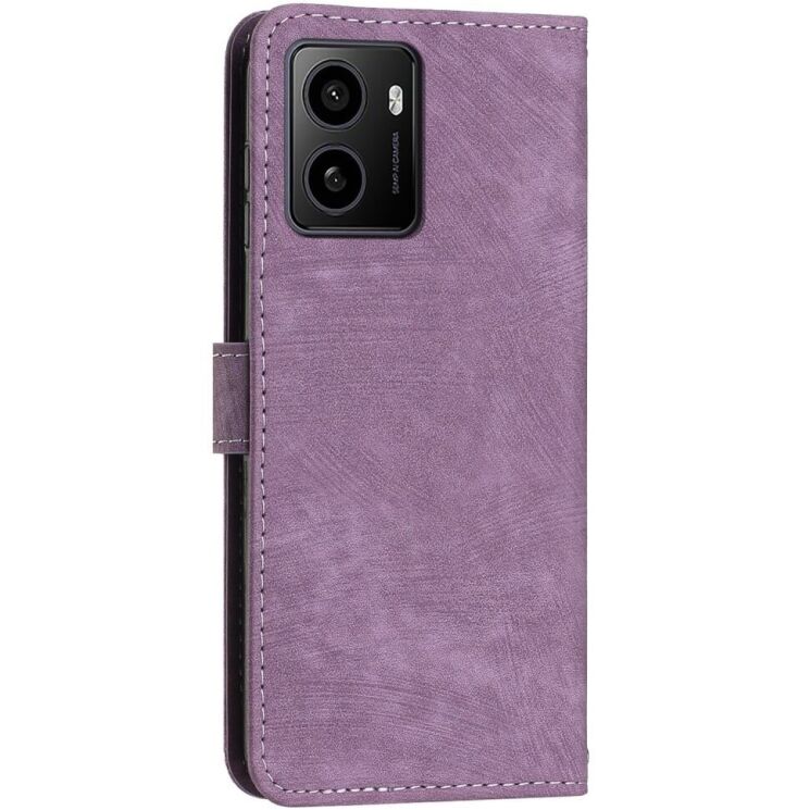 Чехол-книжка Deexe Lines Series для HMD Pulse / Pulse Pro / Pulse Plus - Purple: фото 5 из 12