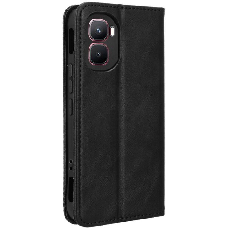 Чехол-книжка Deexe Retro Style для Infinix GT 50 Pro - Black (422402B) Чехол-книжка Deexe Retro Style для Infinix GT 50 Pro - Black: фото 8 из 19