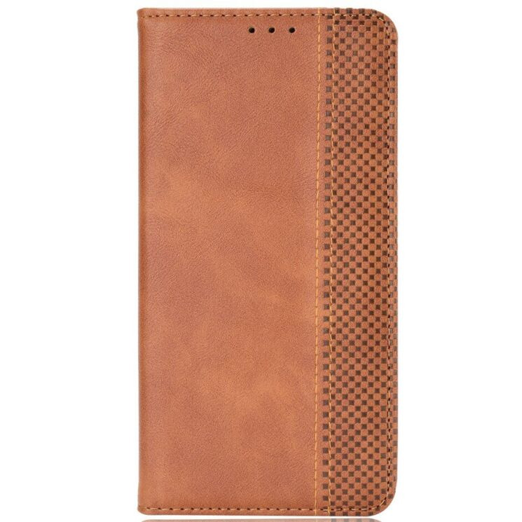 Чехол-книжка Deexe Retro Style для OPPO Reno 16 / 16 Pro - Brown: фото 4 из 18