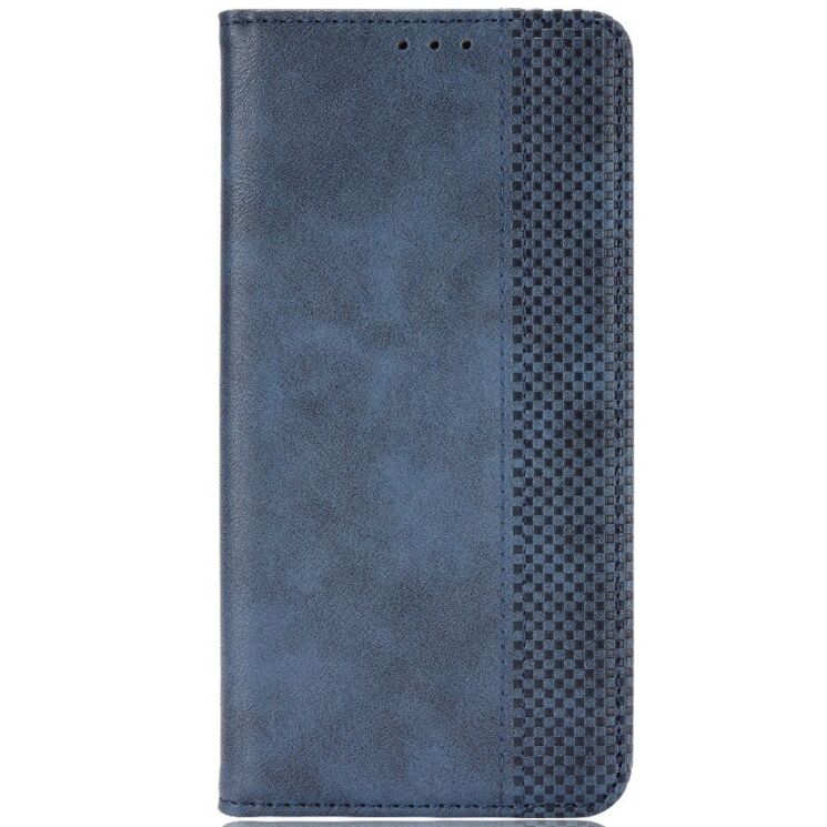 Чехол-книжка Deexe Retro Style для Xiaomi Poco F9 Ultra - Blue: фото 4 из 20