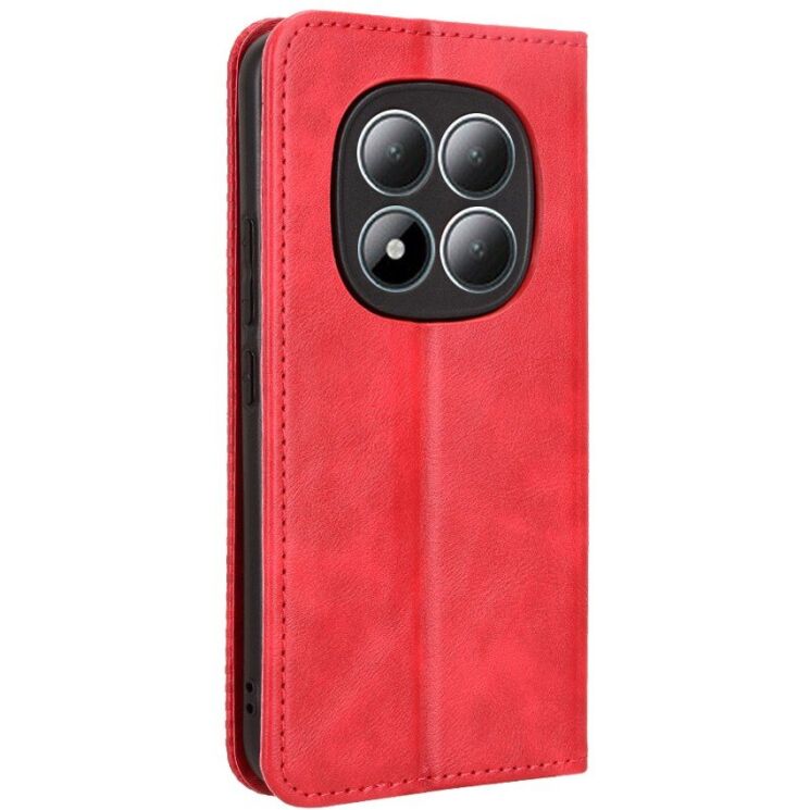 Чохол-книжка Deexe Retro Style для Xiaomi Redmi Note 15 Pro 5G - Red (405013R) Чохол-книжка Deexe Retro Style для Xiaomi Redmi Note 15 Pro 5G - Red: фото 8 з 18