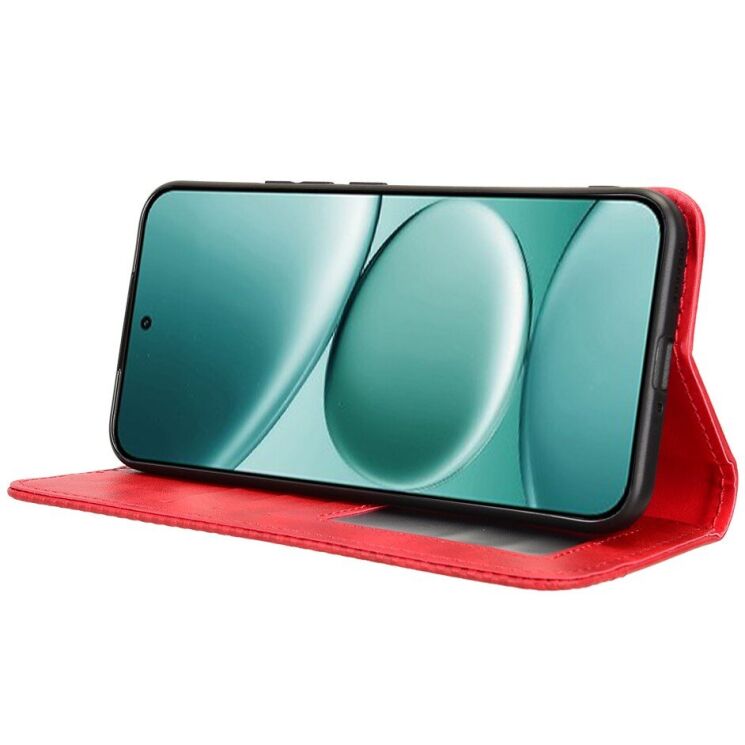 Чохол-книжка Deexe Retro Style для Xiaomi Redmi Note 15 Pro 5G - Red (405013R) Чохол-книжка Deexe Retro Style для Xiaomi Redmi Note 15 Pro 5G - Red: фото 7 з 18