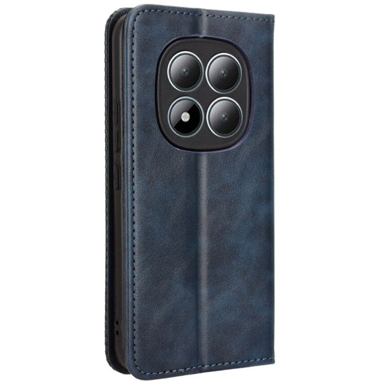 Чохол-книжка Deexe Retro Style для Xiaomi Redmi Note 15 Pro - Blue: фото 8 з 19