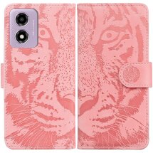 Чохол-книжка Deexe Tiger для Motorola Moto E14 / G04s - Pink: фото 1 з 7