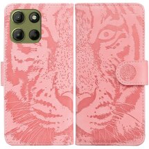 Чохол-книжка Deexe Tiger для Motorola Moto G15 - Pink: фото 1 з 7