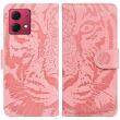 Чехол-книжка Deexe Tiger для Motorola Moto G84 - Pink (339154P)