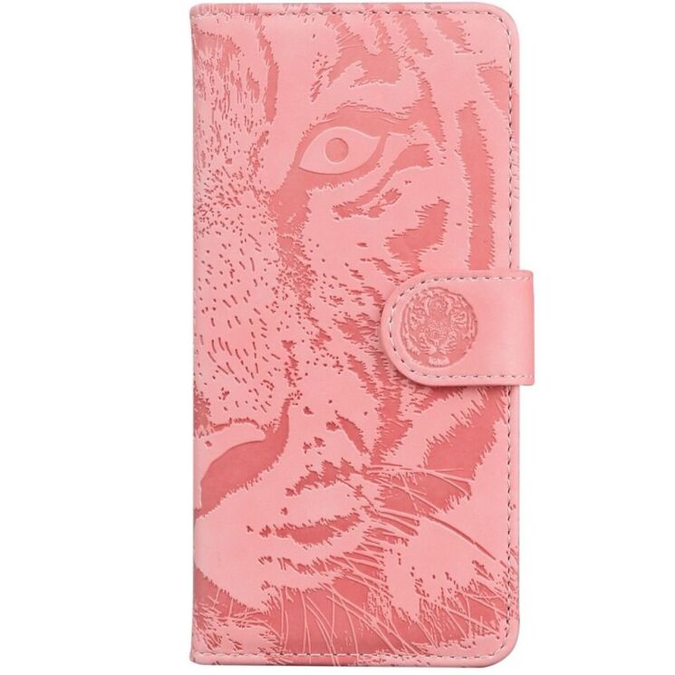 Чехол-книжка Deexe Tiger для Xiaomi Redmi 13C / Poco C65 - Pink: фото 5 из 7