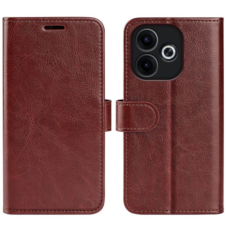 Чехол-книжка Deexe Wallet Style для Oppo A5 Pro (4G/5G) - Brown: фото 4 из 9