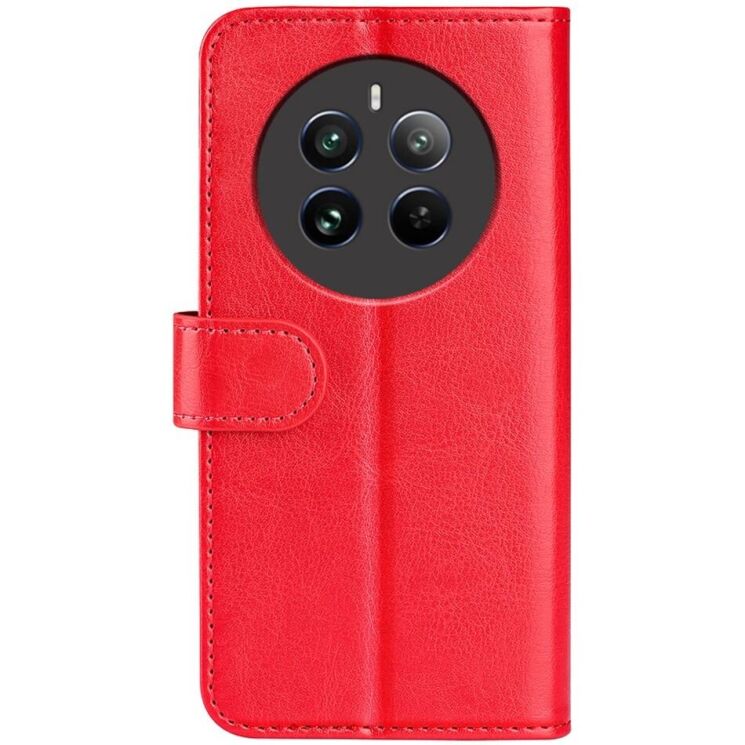 Чехол-книжка Deexe Wallet Style для Realme 12 / 12 Plus - Red: фото 5 из 7