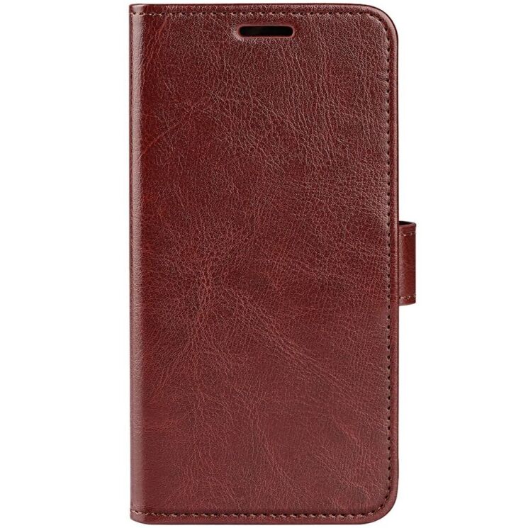 Чехол-книжка Deexe Wallet Style для Xiaomi Poco F6 Pro - Brown: фото 4 из 6