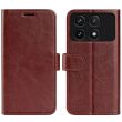 Чехол-книжка Deexe Wallet Style для Xiaomi Poco F6 Pro - Brown (354942Z)