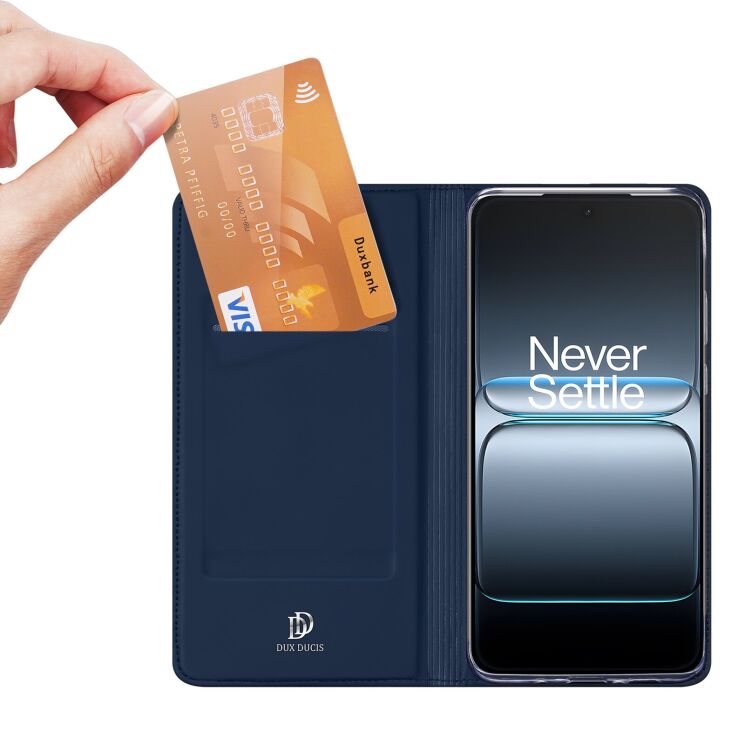 Чехол-книжка DUX DUCIS Skin Pro для OnePlus Nord 5 / Ace 5 Ultra - Blue: фото 2 из 10