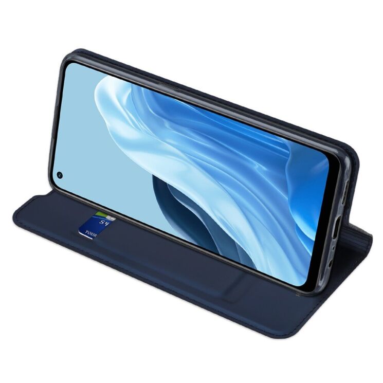 Чохол-книжка DUX DUCIS Skin Pro для OPPO Reno 7 - Sapphire: фото 4 з 23