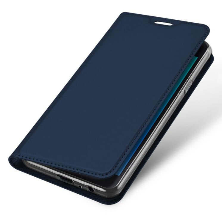 Чехол-книжка DUX DUCIS Skin Pro для Samsung Galaxy J2 Core (J260) - Dark Blue: фото 4 из 12