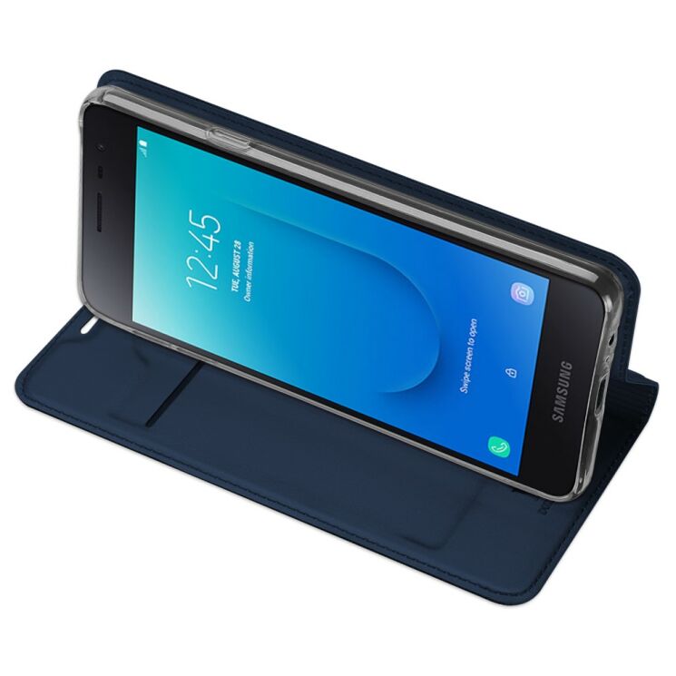 Чехол-книжка DUX DUCIS Skin Pro для Samsung Galaxy J2 Core (J260) - Dark Blue: фото 5 из 12
