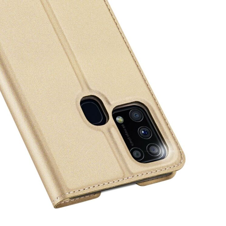 Чехол-книжка DUX DUCIS Skin Pro для Samsung Galaxy M31 (M315) - Gold (213954F) Чехол-книжка DUX DUCIS Skin Pro для Samsung Galaxy M31 (M315) - Gold: фото 2 из 15