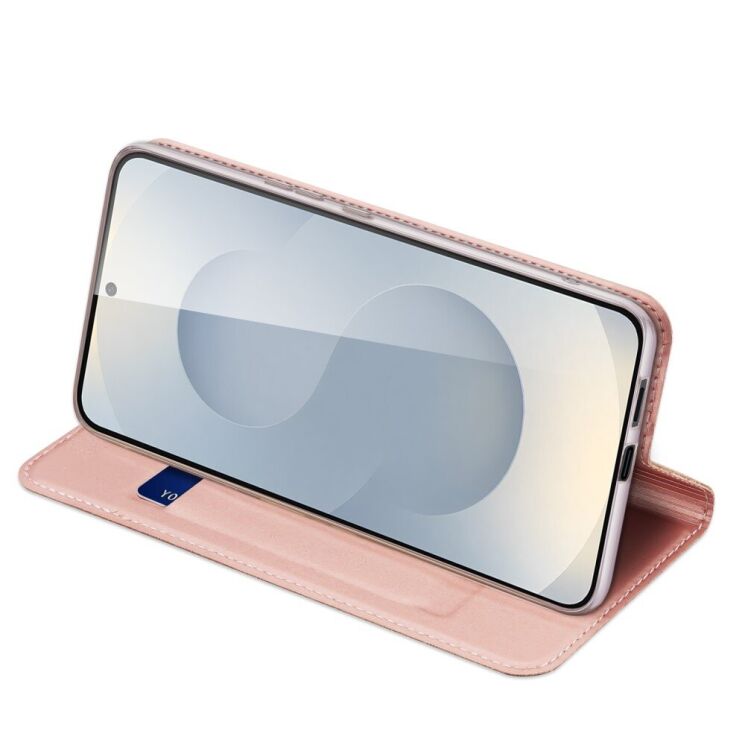 Чехол-книжка DUX DUCIS Skin Pro для Samsung Galaxy S25 Edge (S937) - Pink: фото 3 из 11