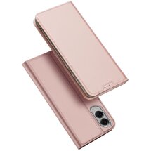 Чехол-книжка DUX DUCIS Skin Pro для Samsung Galaxy S25 Edge (S937) - Pink: фото 1 из 11