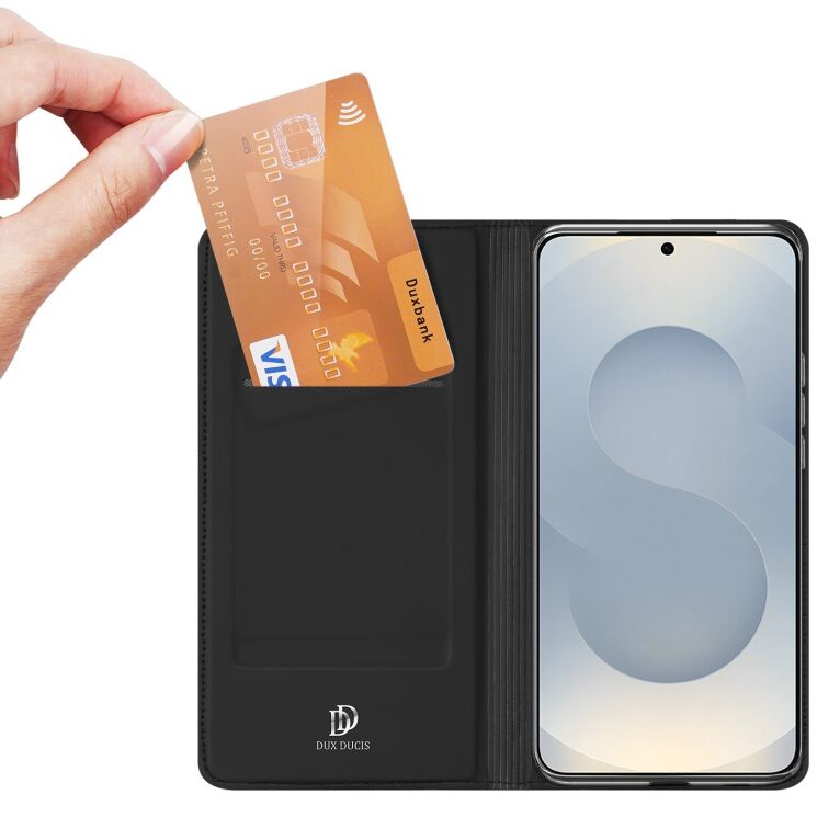 Чехол-книжка DUX DUCIS Skin Pro для Samsung Galaxy S26 - Black (404215B) Чехол-книжка DUX DUCIS Skin Pro для Samsung Galaxy S26 - Black: фото 6 из 10