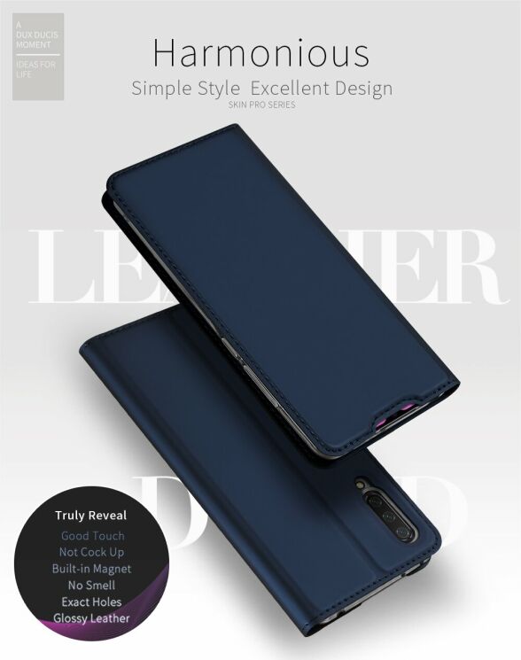 Чехол-книжка DUX DUCIS Skin Pro для Xiaomi Mi CC9 / Mi 9 Lite - Blue: фото 6 из 19