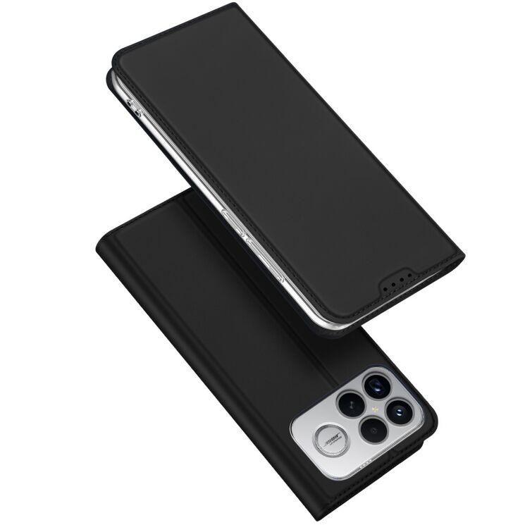 Чехол-книжка DUX DUCIS Skin Pro для Xiaomi Poco F8 Ultra - Black: фото 1 из 10