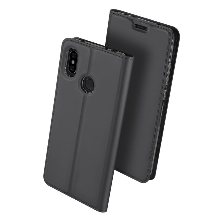 Чехол-книжка DUX DUCIS Skin Pro для Xiaomi Redmi Note 6 / Note 6 Pro - Grey: фото 2 из 9