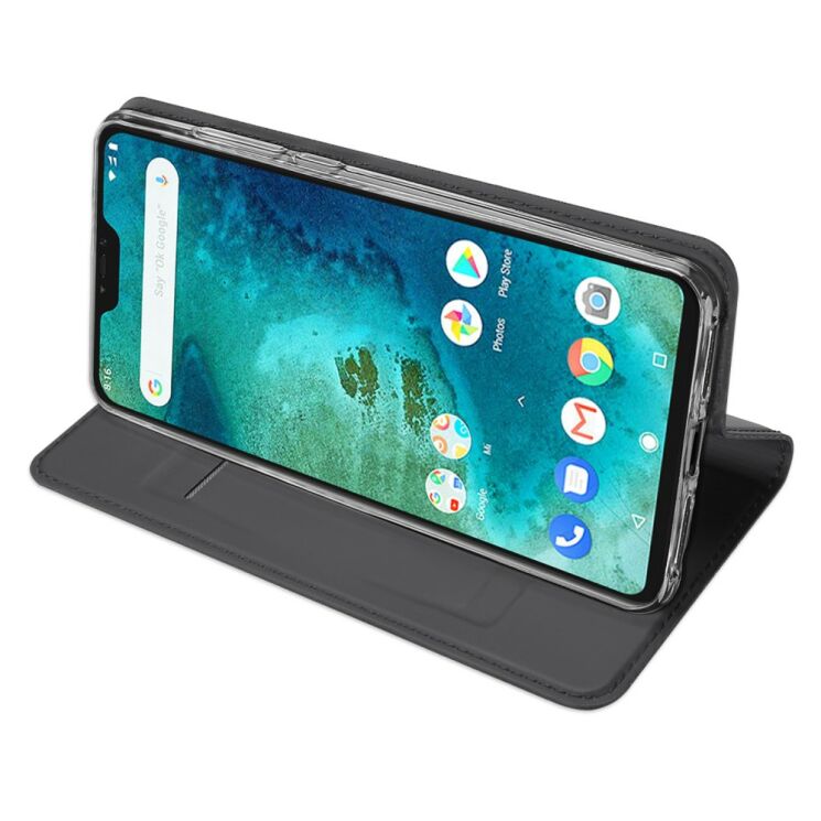 Чехол-книжка DUX DUCIS Skin Pro для Xiaomi Redmi Note 6 / Note 6 Pro - Grey: фото 5 из 9