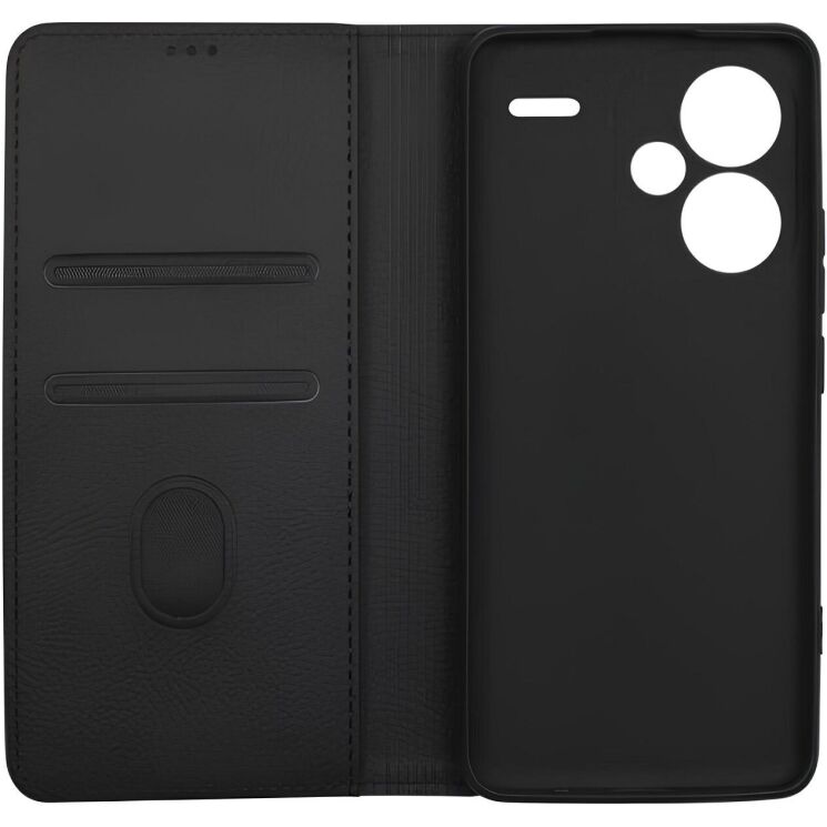 Чехол-книжка Just Must Stand Flip Case для Xiaomi Redmi Note 13 Pro+ (6973297902781) - Black: фото 3 из 4
