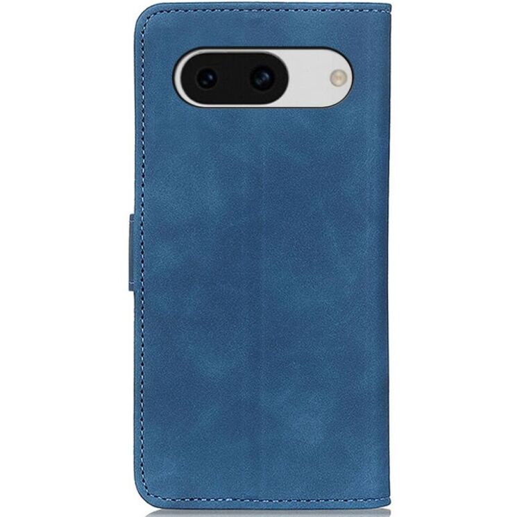 Чехол-книжка KHAZNEH Retro Wallet для Google Pixel 8A - Blue: фото 5 из 8