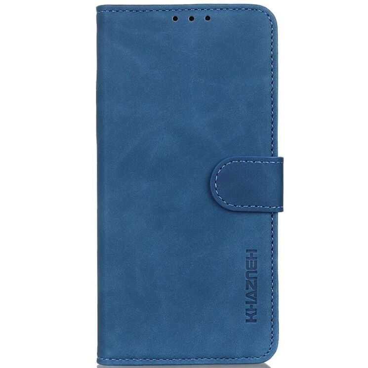 Чехол-книжка KHAZNEH Retro Wallet для Google Pixel 8A - Blue: фото 4 из 8
