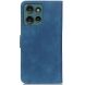 Чехол-книжка KHAZNEH Retro Wallet для Motorola Edge 50 Neo - Blue (367102L). Фото 5 из 8