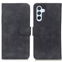 Чехол-книжка KHAZNEH Retro Wallet для Samsung Galaxy A17 (A175) - Black: фото 1 из 8