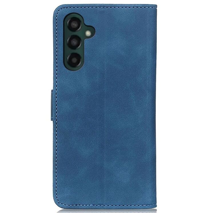 Чехол-книжка KHAZNEH Retro Wallet для Samsung Galaxy A24 (A245) - Blue: фото 7 из 9