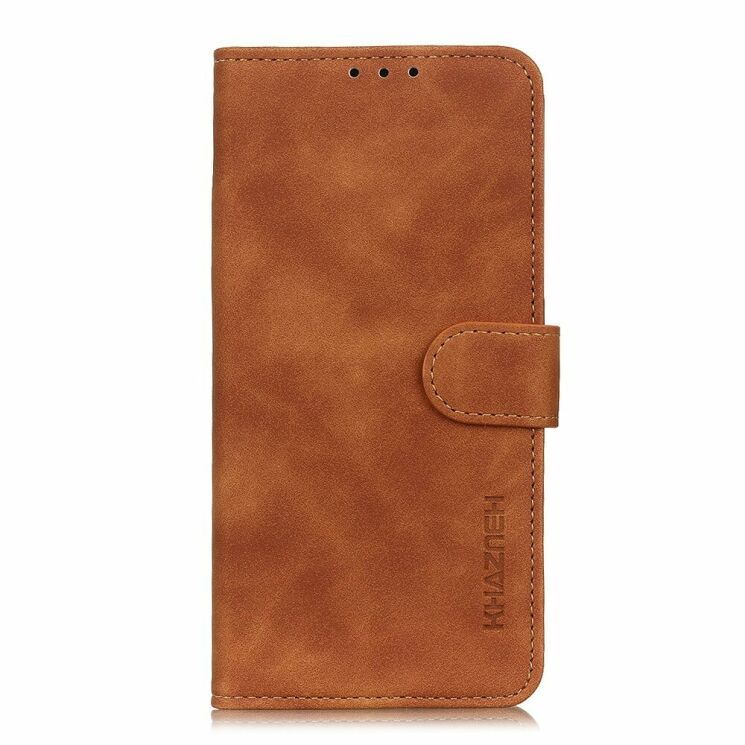 Чехол-книжка KHAZNEH Retro Wallet для Samsung Galaxy S20 FE (G780) - Brown: фото 4 из 10