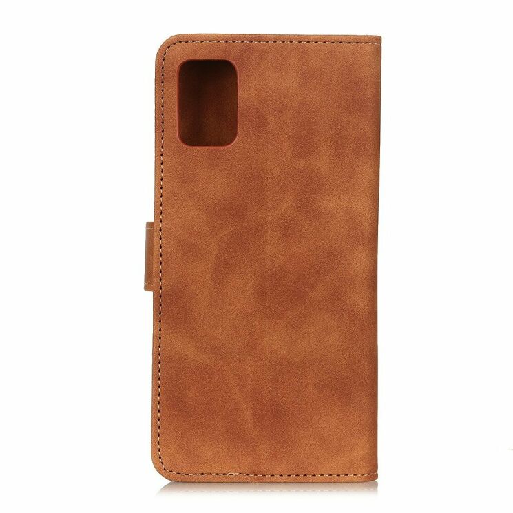Чехол-книжка KHAZNEH Retro Wallet для Samsung Galaxy S20 FE (G780) - Brown: фото 2 из 10