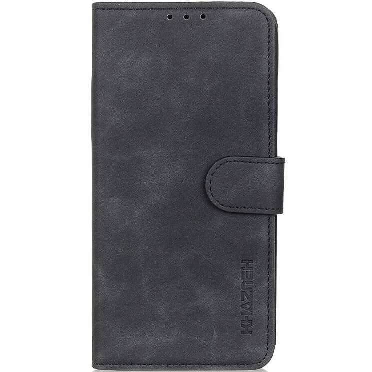 Чохол-книжка KHAZNEH Retro Wallet для Xiaomi Poco F7 - Black: фото 5 з 8