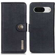 Чехол-книжка KHAZNEH Wallet Cover для Google Pixel 8A - Black: фото 1 из 8