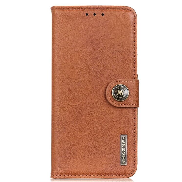 Чехол-книжка KHAZNEH Wallet Cover для VIVO Y15s - Brown: фото 3 из 10